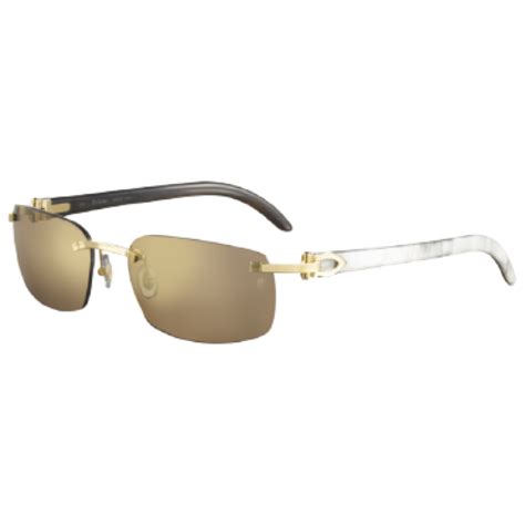 cheap cartier buffalo horn sunglasses|cartier white buffalo horn glasses.